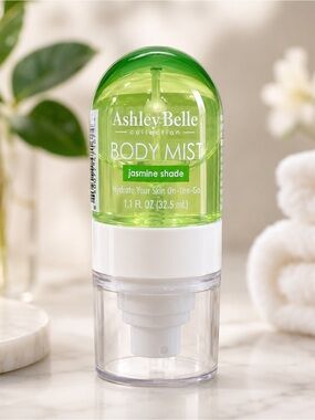 Ashley Belle Jasmine Shade Body Mist Travel Size 1.1 oz New in Packaging